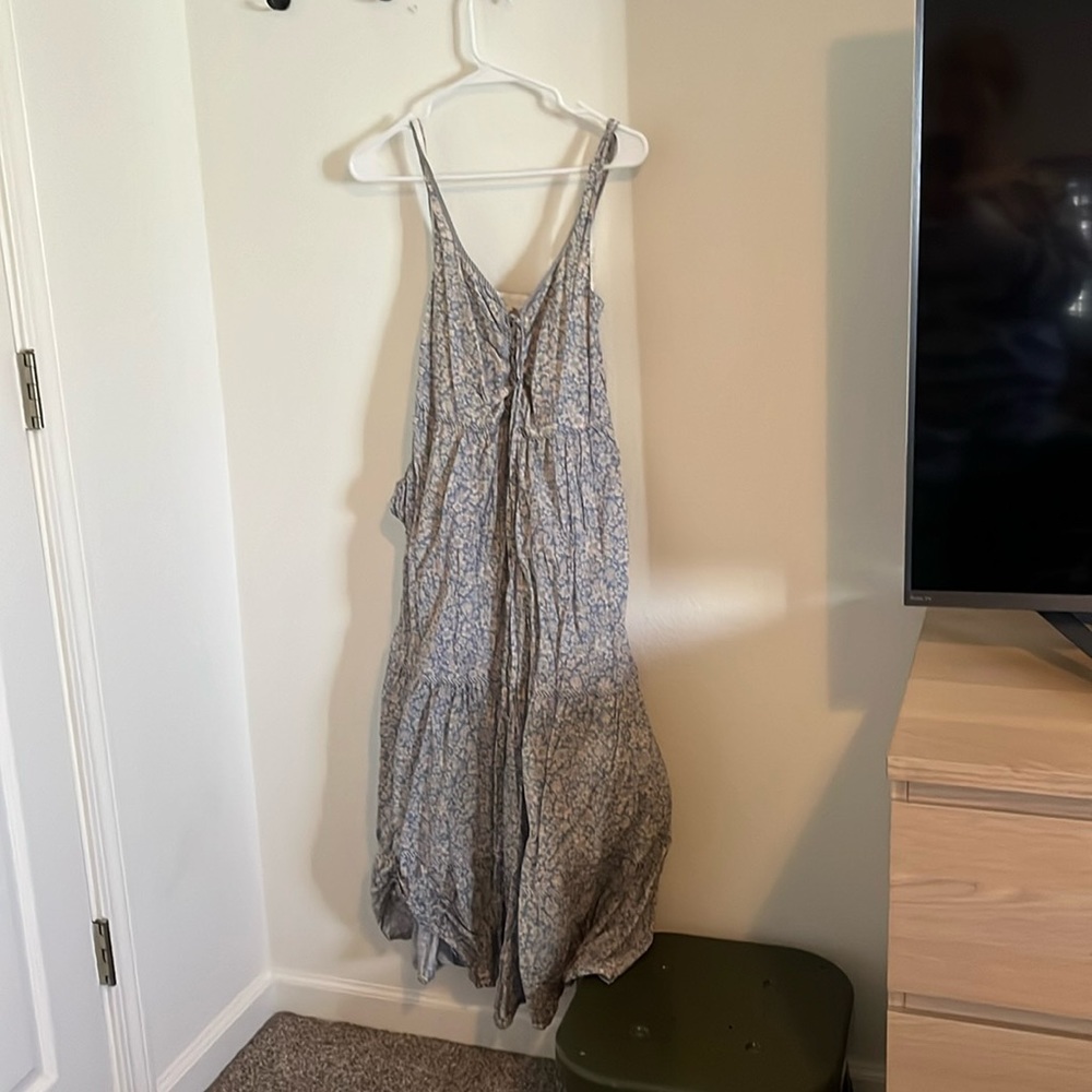 Christy Dawn Adele dress size large blue floral